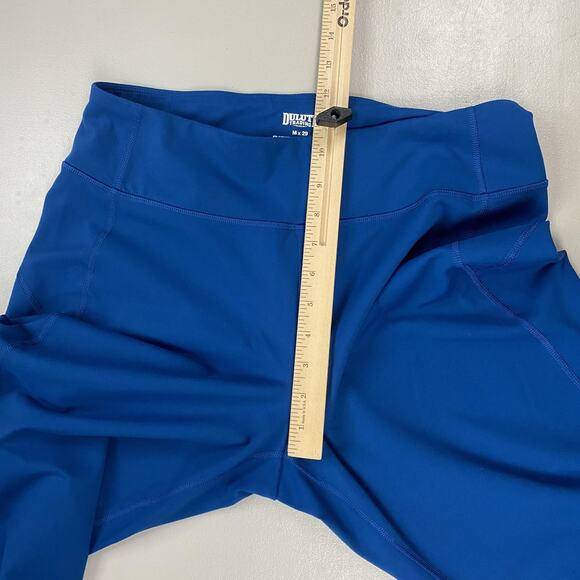 Duluth Trading Classic Noga Pants Womens Medium x29 Blue Zip Pocket Straight Leg - Picture 7 of 12